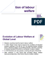 Evolution of Labour Welfare