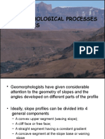 Geomorphological Processes On Slopes: Biophysical Environments in Southern Africa 2012