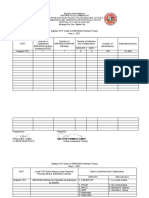 BARANGAYanihan Matrix