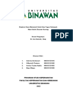 Tugas Kelompok 1 - Disaster Nursing Bagian 2 - Alih Jenjang S1 Keperawatan Binawan-1