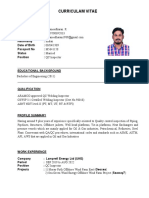 Baraneedharan Raju CV Updated