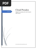 What Is Cloud Presales