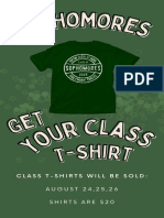 Club Rush Shirt Sale - Poster