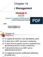Key Management: Prasad B