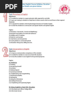 Phonology of English: Spoken English Course Syllabus, Duration & Fee Details Are Given Below