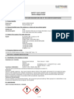 MSDS ELECTROLUBE PVB High Gloss Paint Green Eng