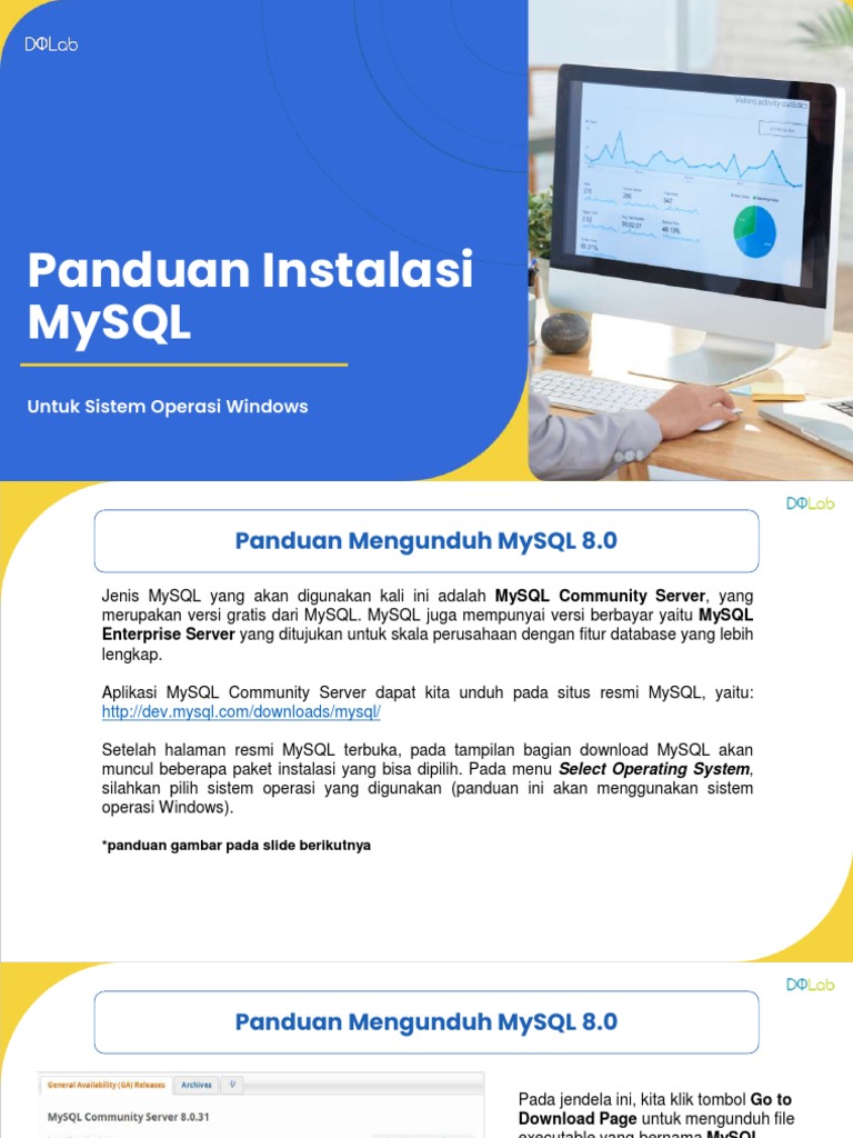Panduan Instalasi MySQL | PDF