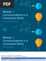 Communications in A Connected World: Data Communication and Computer Network