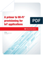 A Primer To Wi-Fi ® Provisioning For IoT Applications