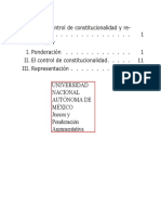 Alexy - Ponderación control de constitucionalidad y representación