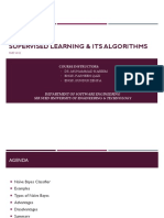 Chapter#03 Supervised Learning and Its Algorithms - II