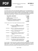 Auditing Problems Test Banks - LIABILITIES Part 2