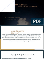 Aspek Hukum Dan Yurudis: Studi Kelayakan Bisnis