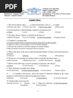 Compilers Theory