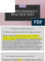 Ielts Pasage 2 Practice Test Answer