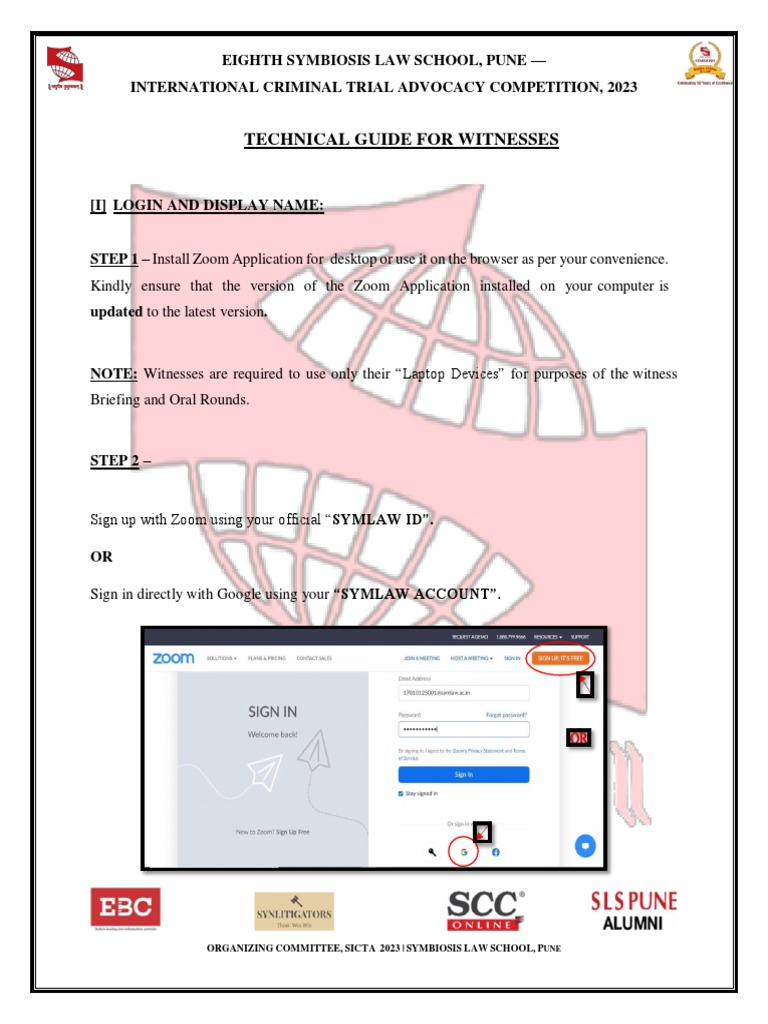 Witness Guide for SICTA 2023 | PDF | Computer Architecture | Computing