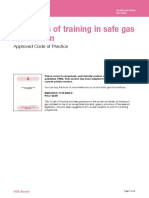 Standards Gas Training