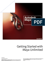 Getting Started With Unlimited Maya