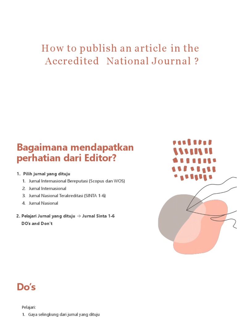 HOW TO WRITE AN ARTICLE TO BE PUBLISHED visual data 2