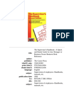 The Supervisors handbook a quick and handy guide for any manager or business owner (Career Press, Career Press Inc) (z-lib.org)