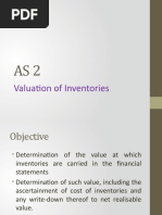 Valuation of Inventories