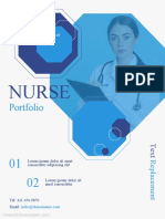 Nurse Portfolio Cover Page 2
