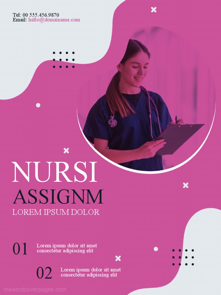 Nursing Assignment Cover Page 1 | PDF