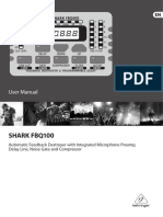 Shark Fbq100: User Manual