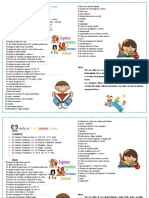 Lista de Útiles de Inicial 2018