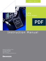 LPX Power Supply Manual Rev. 01