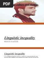 Linguistic Inequality