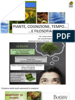 Piante, Cognizione, Tempo