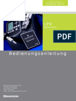 PX Power Supply Manual Deutsch