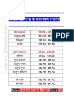 History भारतीय इतिहास के महत्वपूर्ण राजवंश