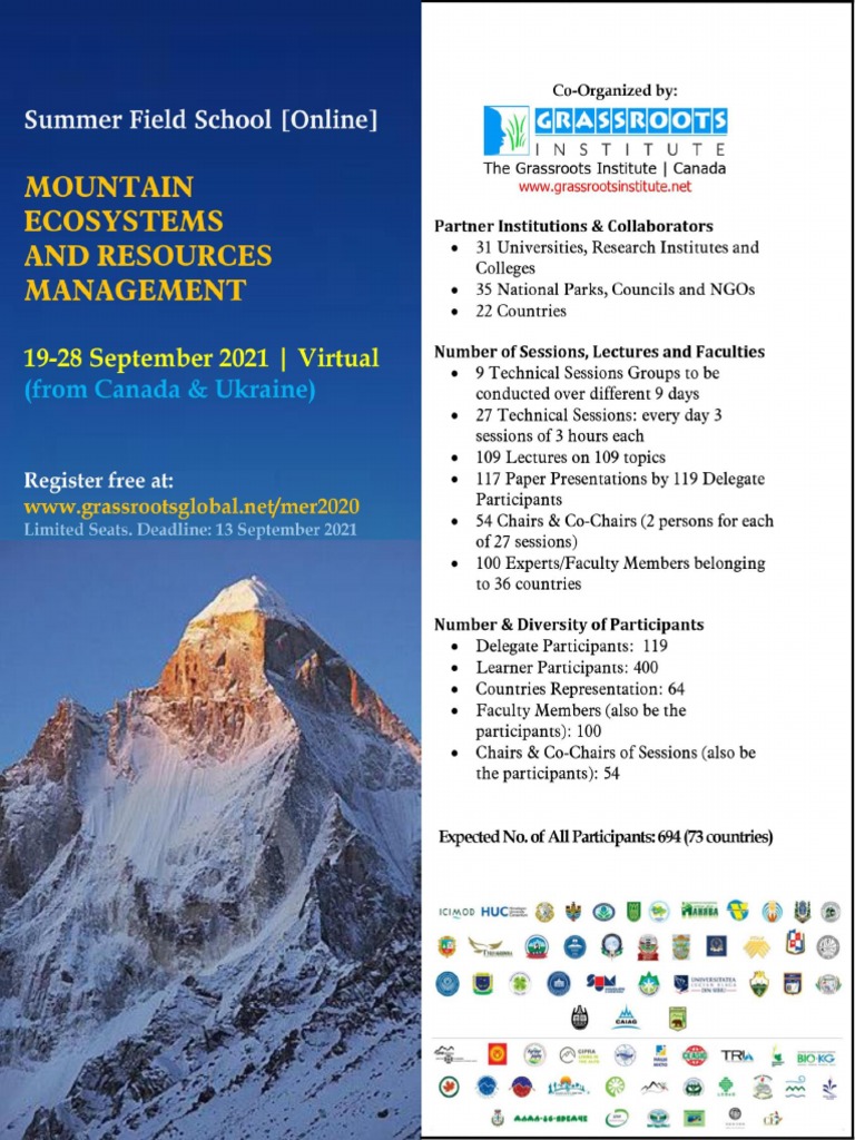 Curated visual reference: Picture Idea: Mountain Ecosystems Virtual School Pdf Biodiversity