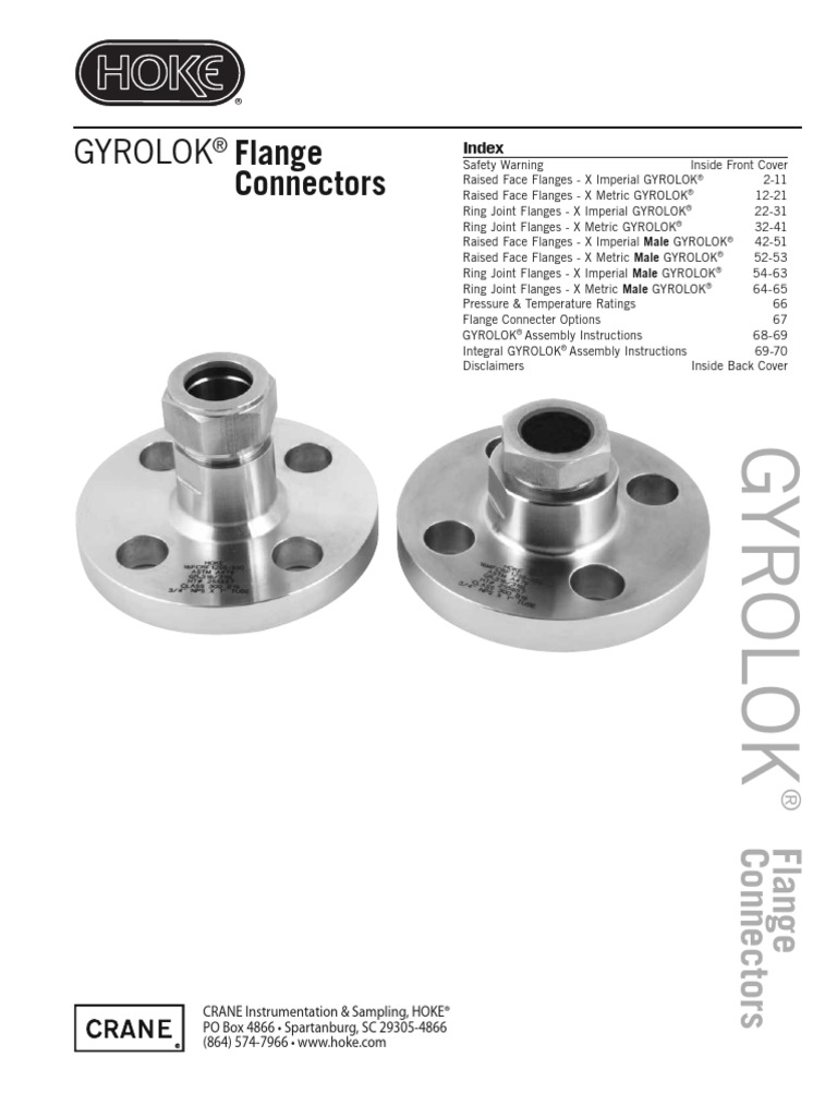 Gyrolok Flange Connectors PDF