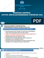 Panduan Sispena Untuk Sekolah/Madrasah Kirimkan Dia: IASP 2020