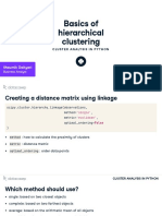 Chapter2 Hierarchical Clustering