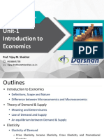 Unit-1 Introduction To Economics: 3140709 Principles of Economics and Management