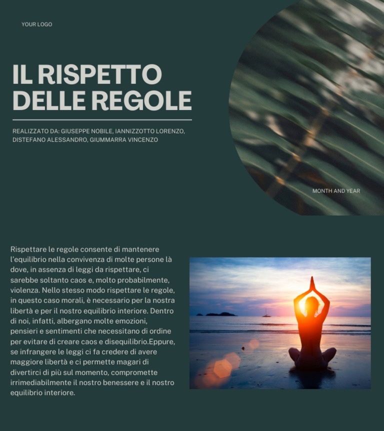Compito Di Realtà Sul Rispetto Delle Regole Il rispetto delle regole | PDF