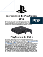 Introduction To PlayStation