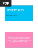 Advertising: Meaning, Definition and Functions