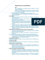 Preguntas Fisiología Animal 2º Cuatrimestre