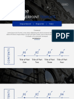 Deep Blue Business PowerPoint Templates