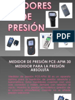 Medidores de Presión