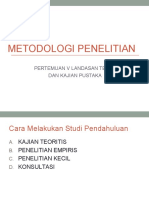 Landasan Teori Dan Tinjauan Pustaka