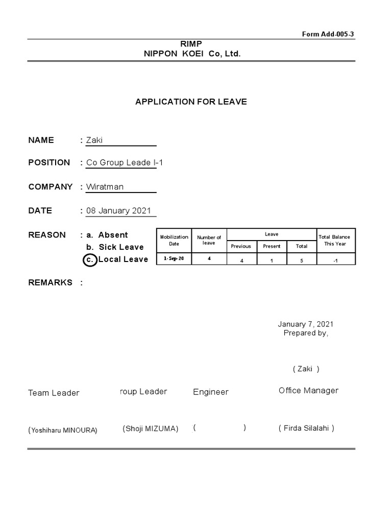 Rimp Nippon Koei Co, LTD.: Group Leader Engineer Office Manager Team ...