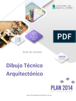 Dibujo Técnico Arquitectónico: Guía de Estudio