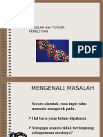 Masalah Dan Tujuan Penelitian