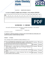 2 Chemia - Model Odpowiedzi Do Arkusza Na Etap Szkolny 20